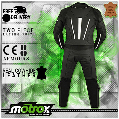 Leather Biker Suit Mens