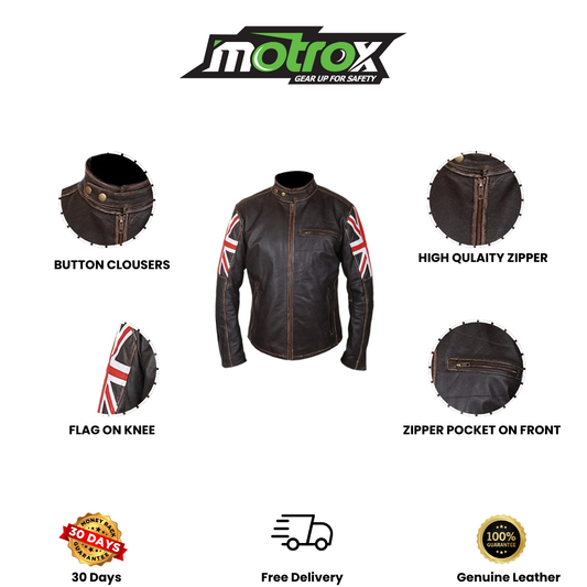 Fashion Leather Jacket Inspiring Men Britain Style