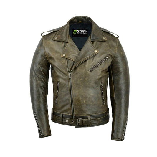 Brando Leather Jacket Vintage Edition - Black