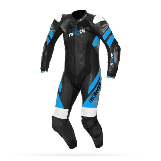 Men ESTORIL One Piece Leather Motorbike Suit