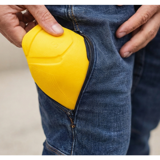 Motorbike Jeans MK-3 Made with Kevlar® – CE Armour, Durable & Protective for Riders