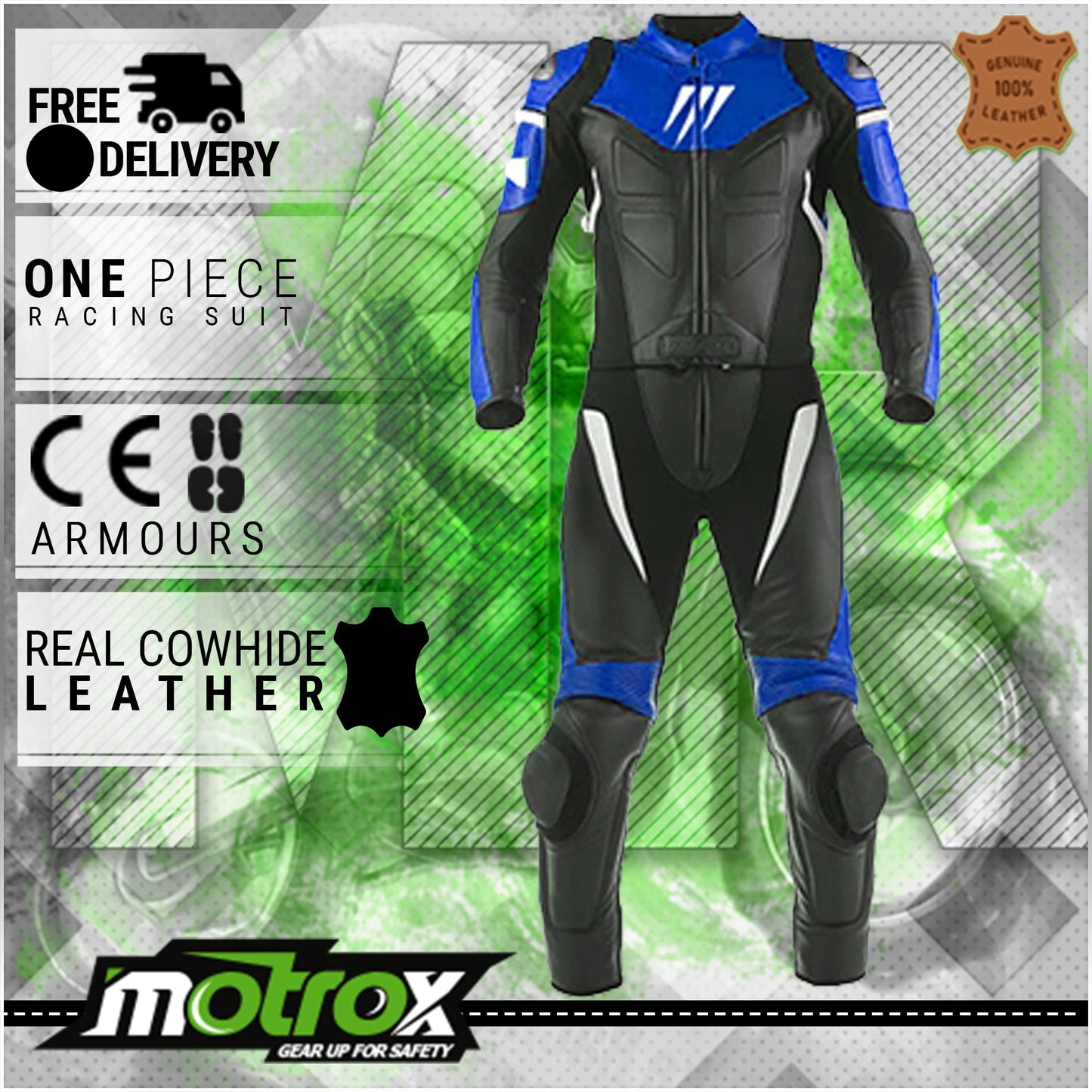 Leather Racing Suit For Men Incredible Race Wear 2