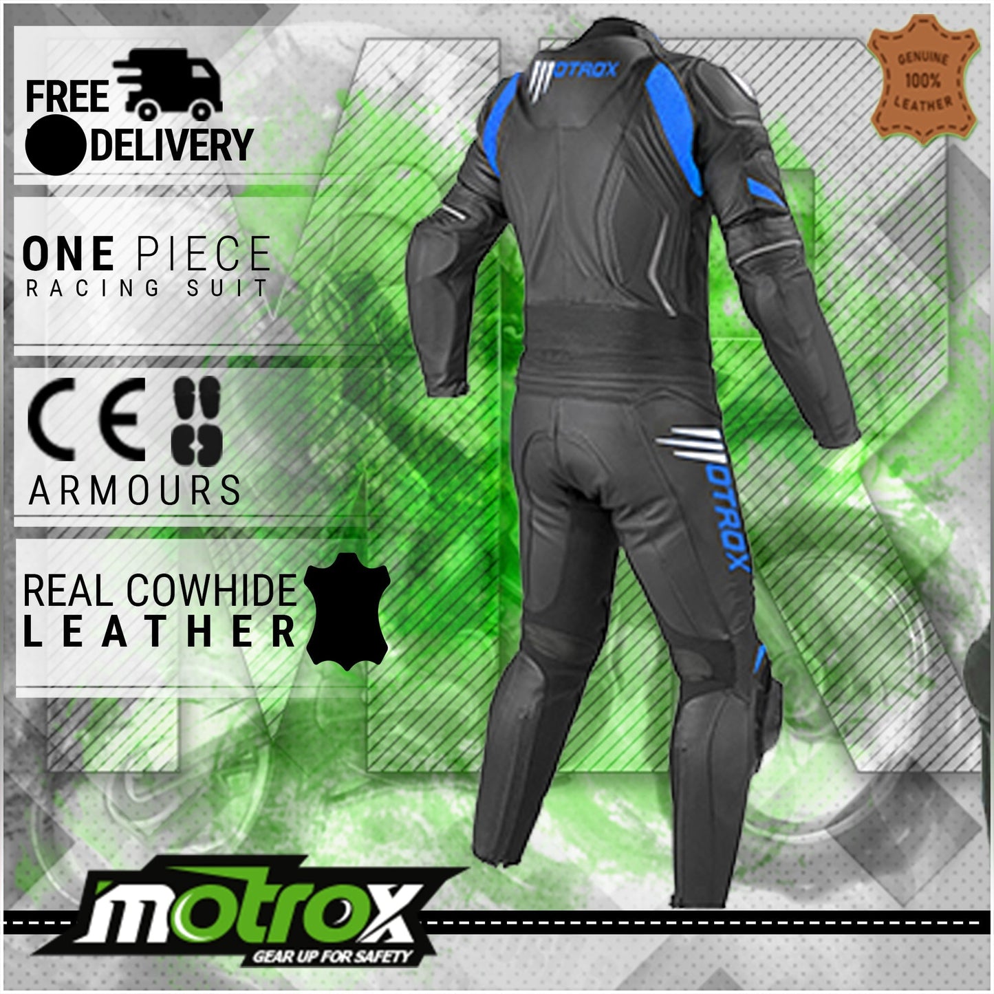 Leather Racing Suit For Men Incredible Race Wear 2