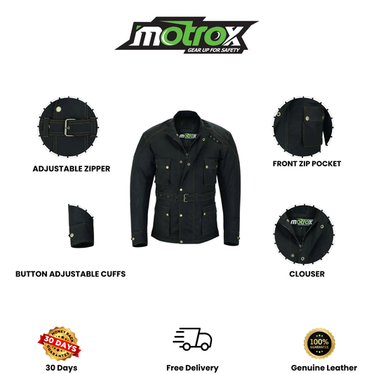 Men Textile Jacket Motorbike Genius Touring Wear