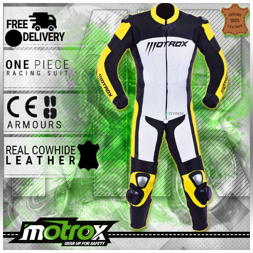 Kids & Teens Motorbike Leather Suit Prestige Race Gear (MX77)