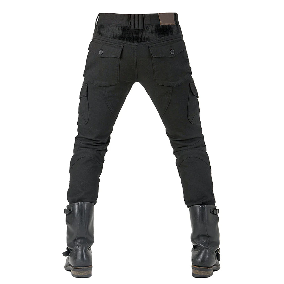 Men’s Kevlar Motorbike Jeans MK4 – Jet Black | Motrox Australia