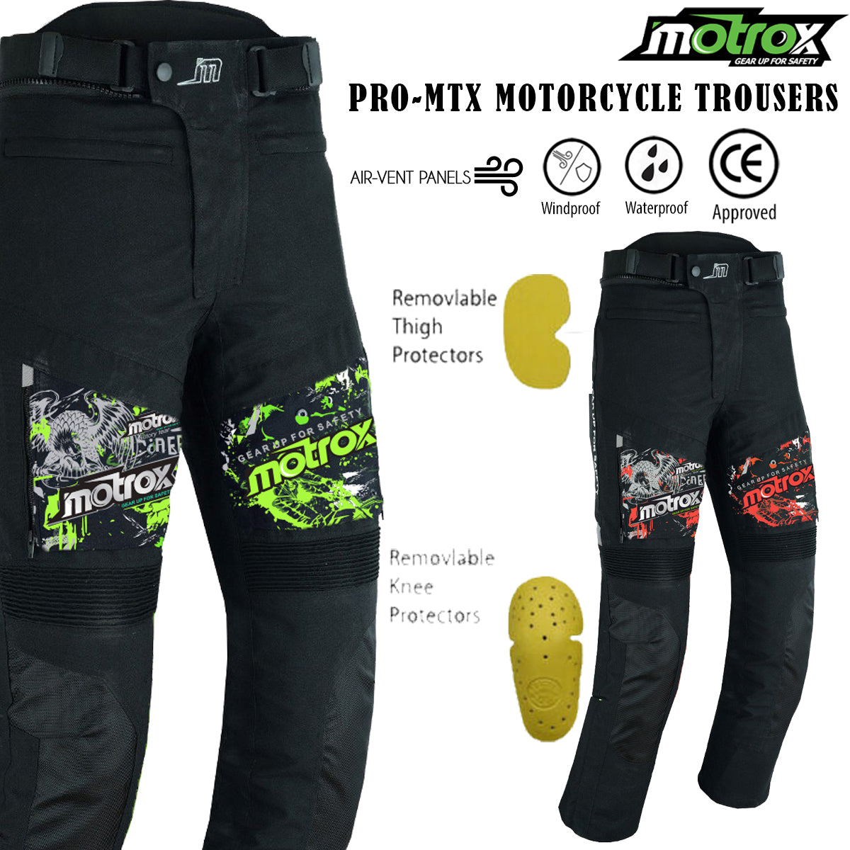 Mens Textile Motorbike Pants Superior Race Wear