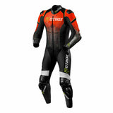 Kids Motorbike Leather Suit Crushing Racing Wear