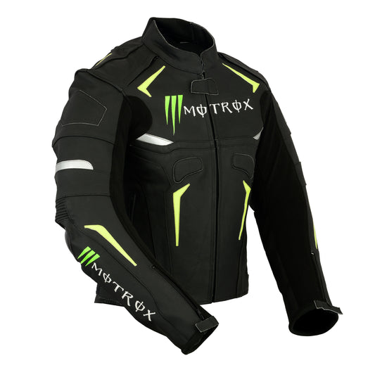 Kids Biker Jacket Explosive Leather Racing Wear