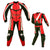 Leather riding suit Unisex Glamorous one piece leathers in Multicolours
