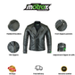 Men Leather Black Jacket Inspiring Style