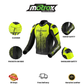 Biker Leather Jacket Aggressive Men Racing Wear