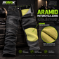 Stockman Kevlar motorcycle jeans, Black, detail view 2
