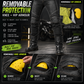 Stockman Kevlar motorcycle jeans, Black, detail view 5