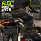 Stockman Kevlar motorcycle jeans, Black, detail view 6