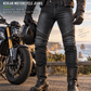 Stockman Kevlar motorcycle jeans, Black, detail view 9