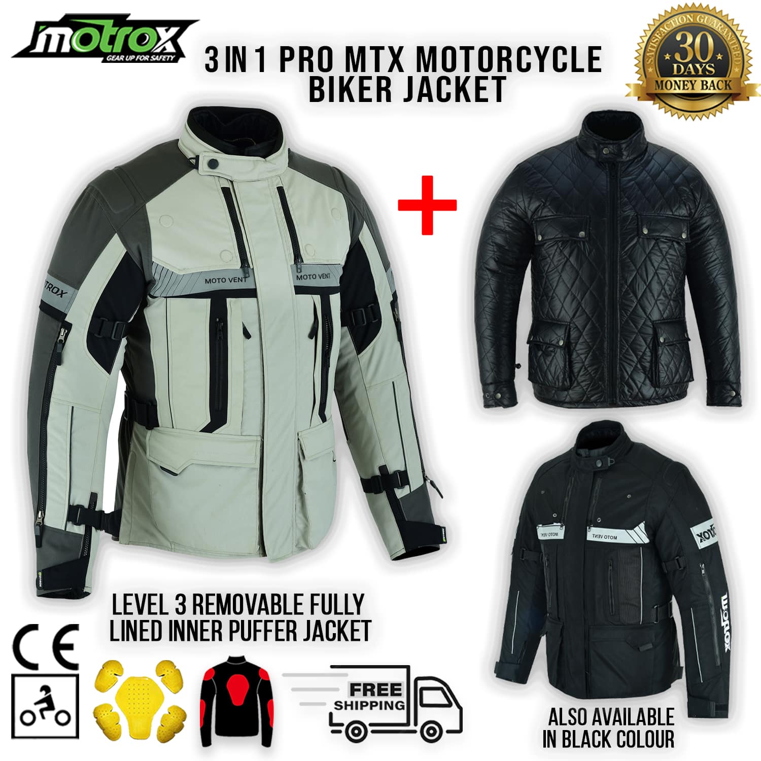textile Motorbike jacket