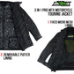 Textile Motorbike Jacket Adequate for Race & Winter