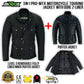 Textile Motorbike Jacket Adequate for Race & Winter