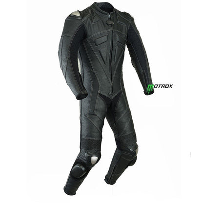 Leather Biker Suit Amazing Dark Knight Race Wear