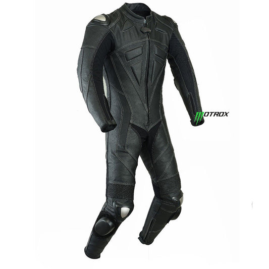 Leather Biker Suit Amazing Dark Knight Race Wear