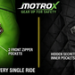 Hi-Vis Waterproof Motorcycle Jacket – Cordura Textile Riding Jacket with CE Armour