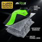 Hi-Vis Waterproof Motorcycle Jacket – Cordura Textile Riding Jacket with CE Armour