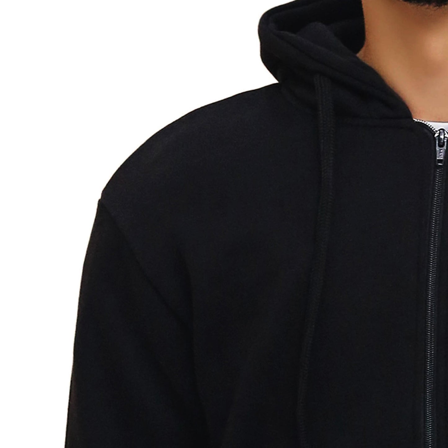 Men Motorbike Kevlar Hoodie Armour Incredible Black