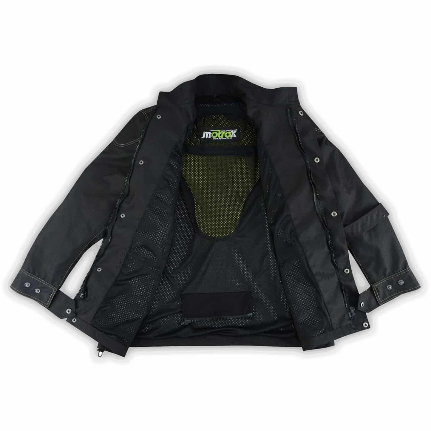 Textile Motorbike Jacket Adequate for Race & Winter