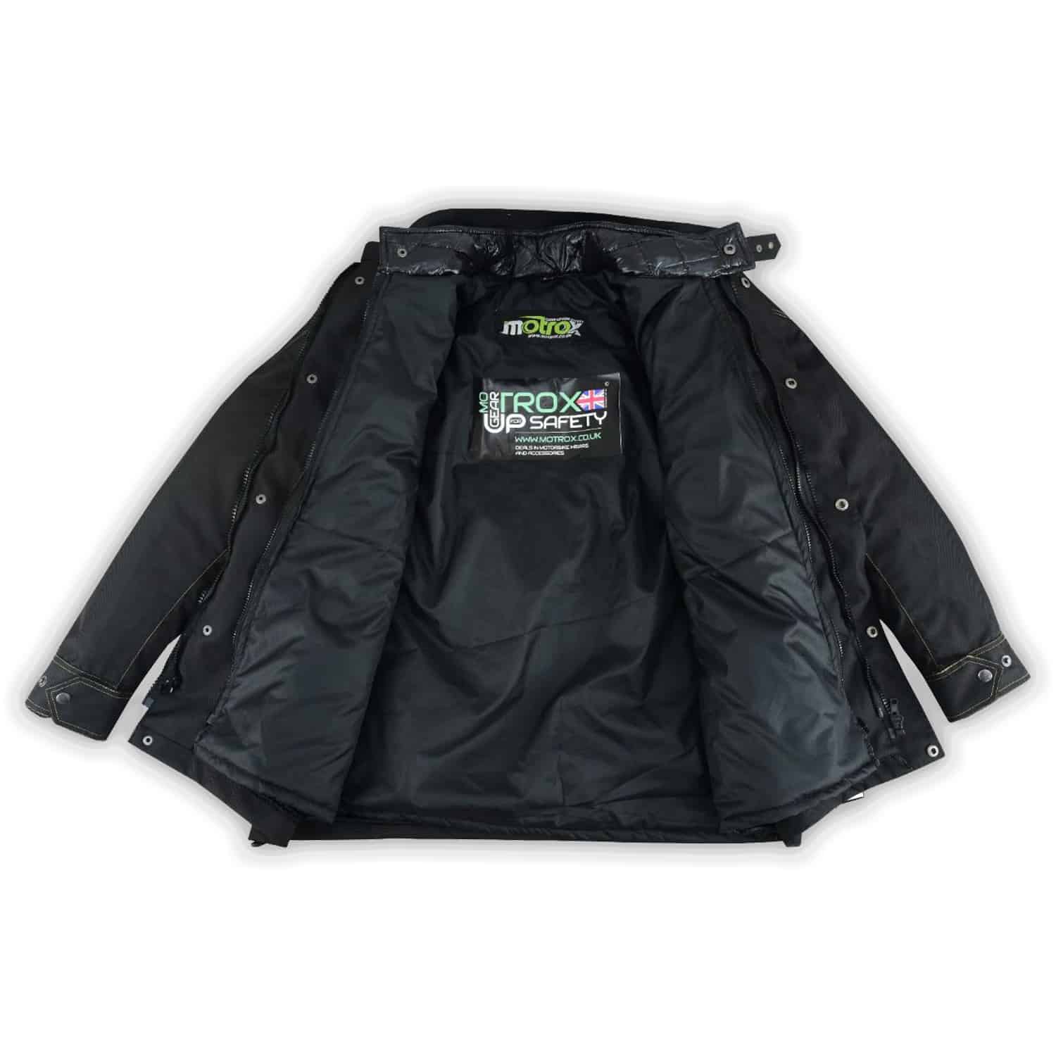 Textile Motorbike Jacket Adequate for Race & Winter