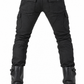 Men's Kevlar Motorcycle Jeans – Stockman, Jet Black, back view