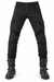 Men's Kevlar Motorcycle Jeans – Stockman, Jet Black, front view