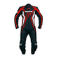 Men Leather Racing Suit Energetic 2 Piece Leather