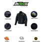 Men Textile Motorbike Black Jacket Thrilling Pro-GTX