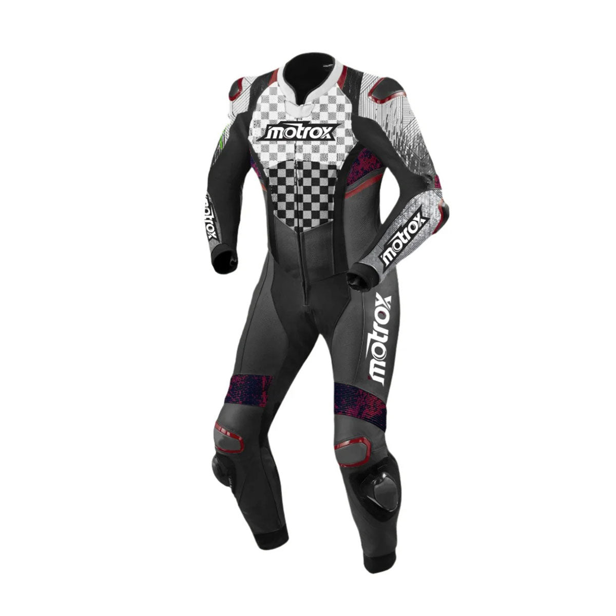 Motorbike leather race suit Unisex