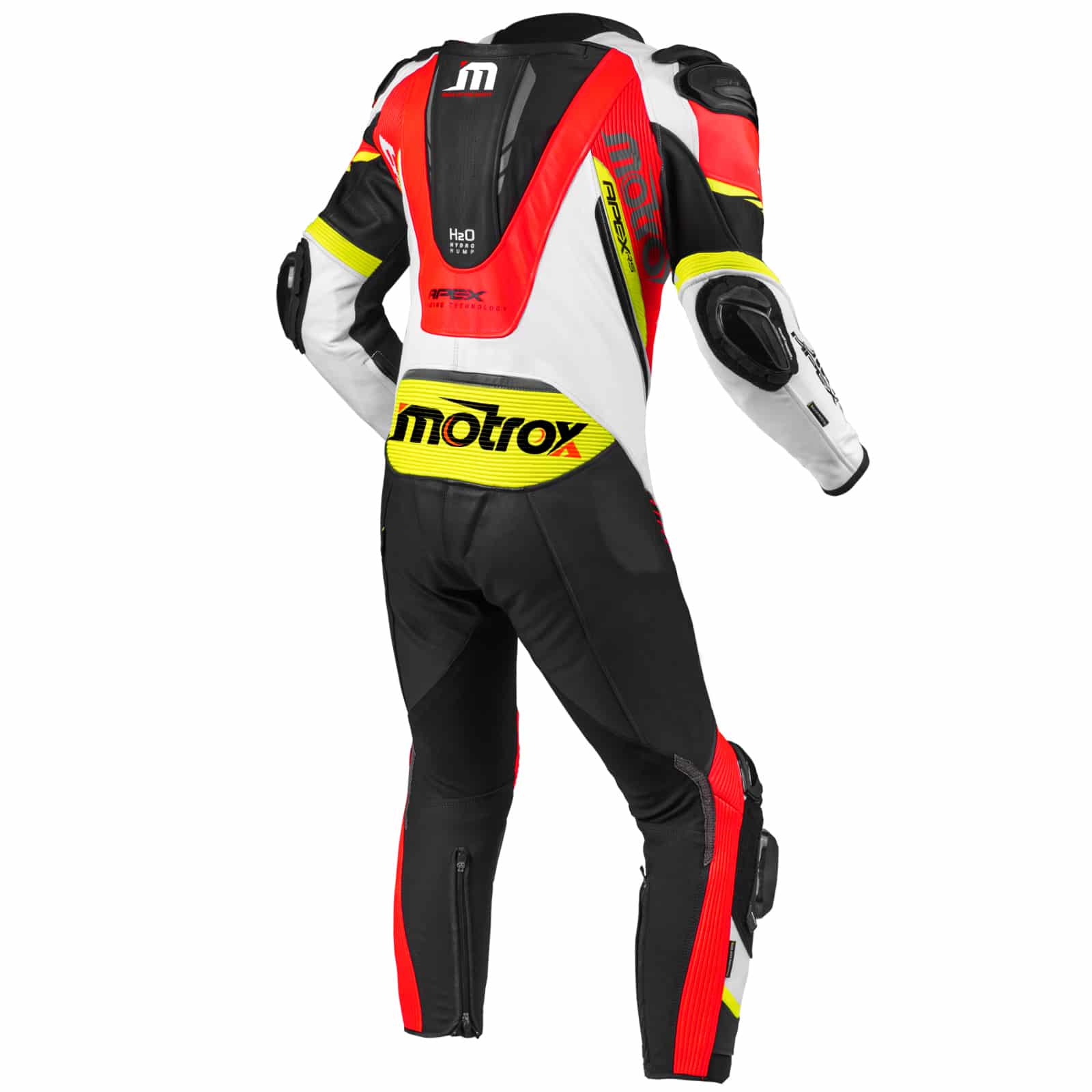 Motrox RACE SUIT Legendary One-Piece Leather suit backside with hump