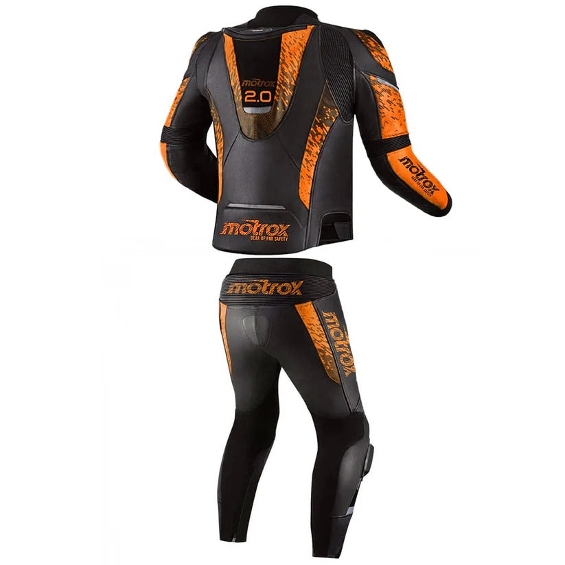 Kids Leather Racing Suit Impressive 2 Piece Biker Wear