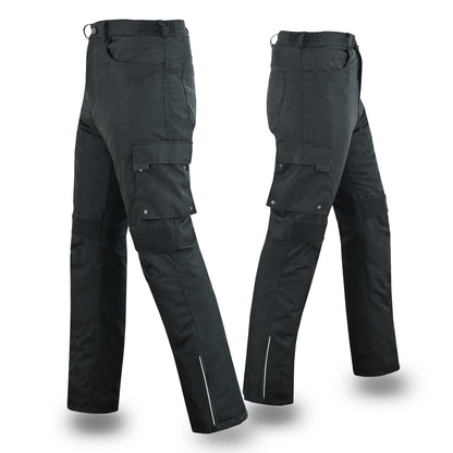 Motrox Men's Cordura Motorcycle Pants – CE Armour | Waterproof All-Season Riding Trousers