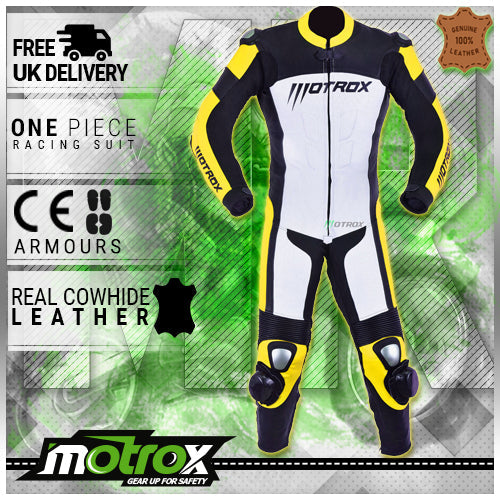 Kids & Teens Motorbike Leather Suit Prestige Race Gear (MX77)