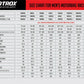 men suit size chart