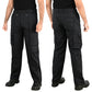 Men's Black Cargo Work Trousers Knee Pad Pockets | Motrox Australia