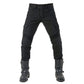 Men’s Kevlar Motorbike Jeans MK4 – Jet Black | Motrox Australia