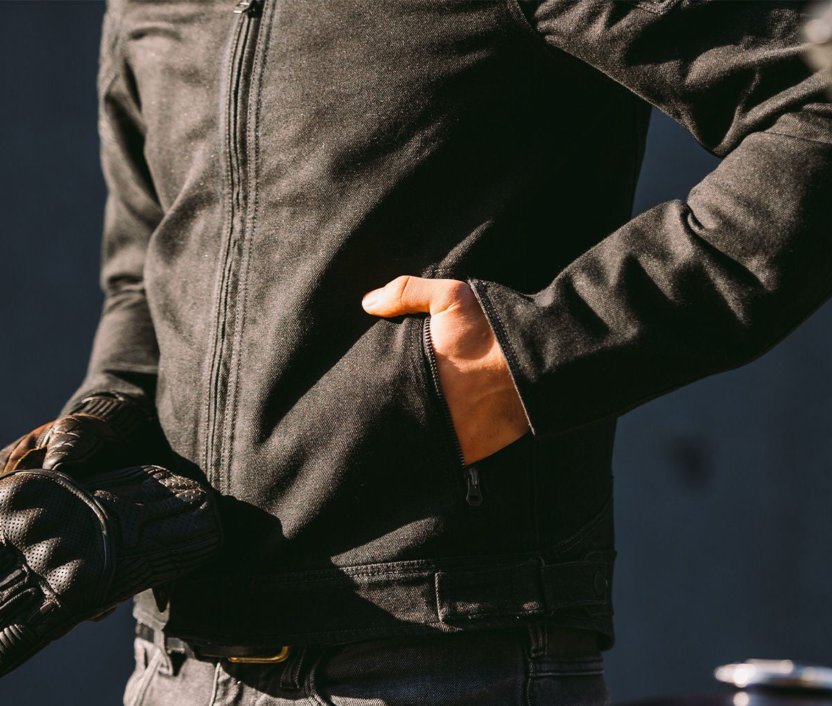 Men Textile Motorbike Jacket MTX Biker Jacket