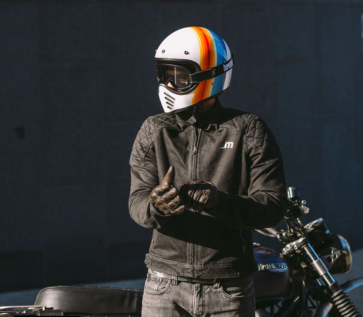 Men Textile Motorbike Jacket MTX Biker Jacket