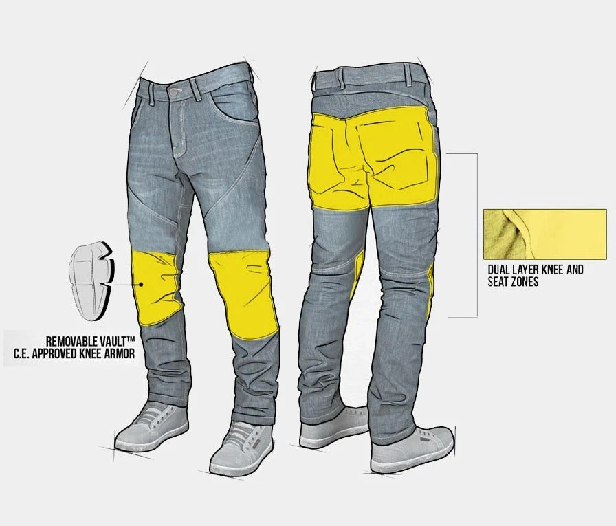 Women Motorbike Trouser Motorcycle Ladies Jeans Biker Pants Made With Kevlar