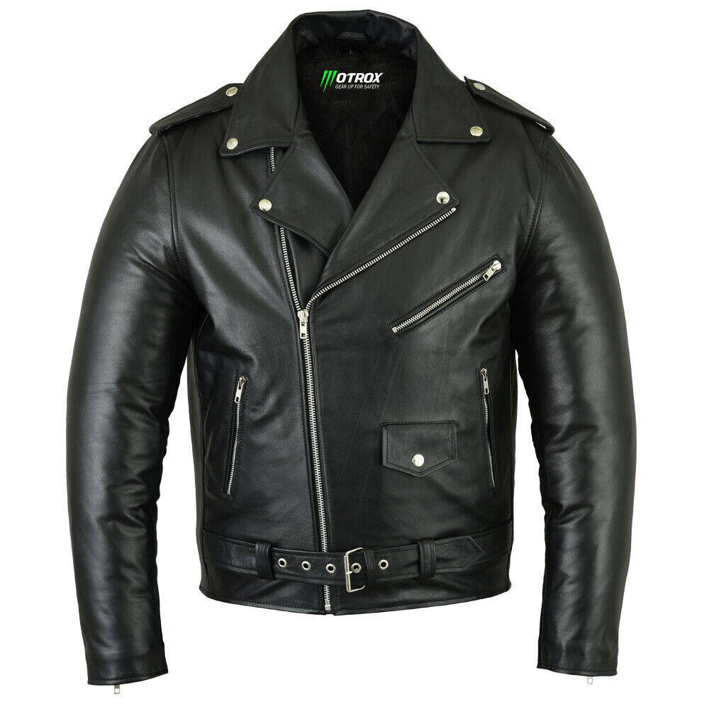 Marlon Brando Leather Jacket Biker Edition