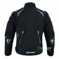 Men Textile Motorbike Black Jacket Thrilling Pro-GTX