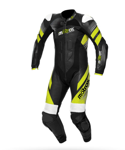 Men ESTORIL One Piece Leather Motorbike Suit