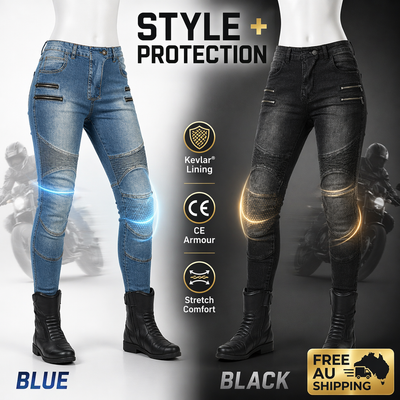 Women's Kevlar Motorcycle Jeans – Sierra