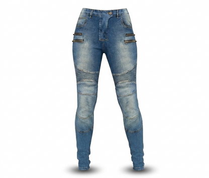 Women Motorbike Trouser Motorcycle Ladies Jeans Biker Pants Made With Kevlar